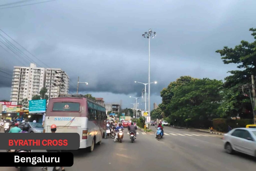 How to reach Byrathi Cross, Bengaluru Byrathi Cross