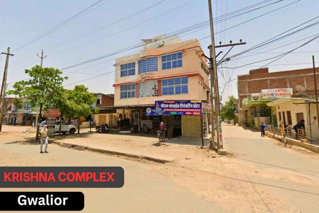 How to reach Krishna Complex, Gwalior Krishna Complex