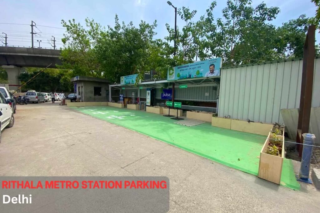 How to reach Rithala Metro Station Parking, Delhi Rithala Metro Station Parking