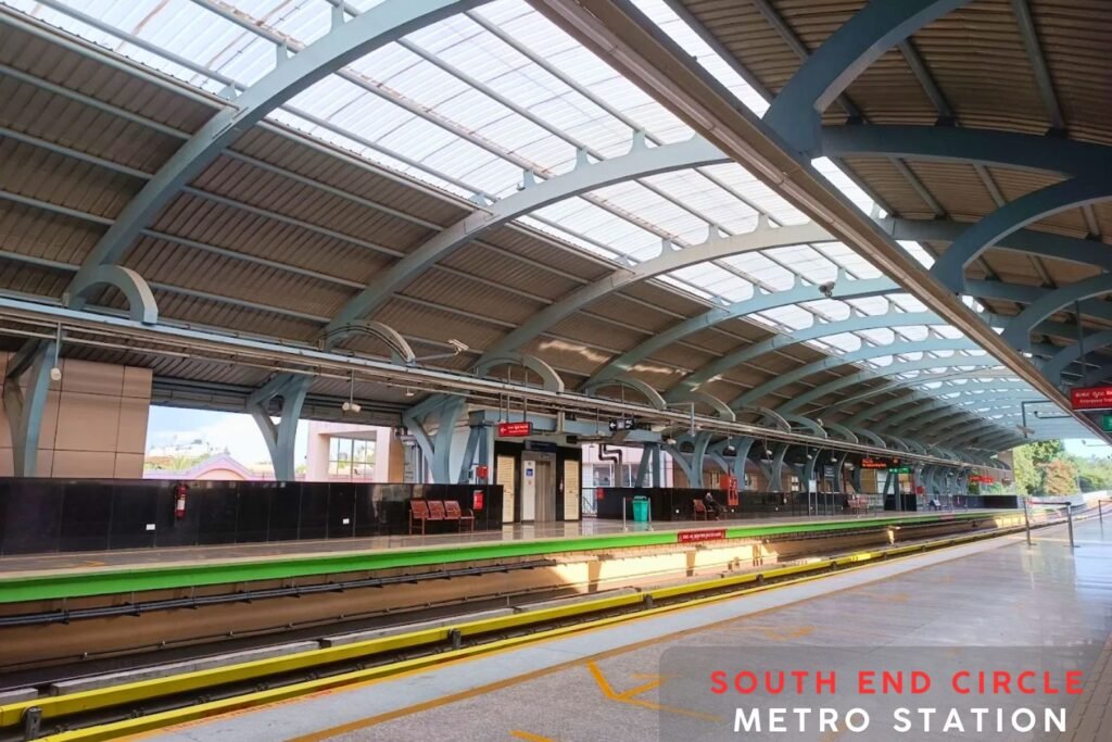 How to reach South End Circle Metro Station, Bengaluru South End Circle
