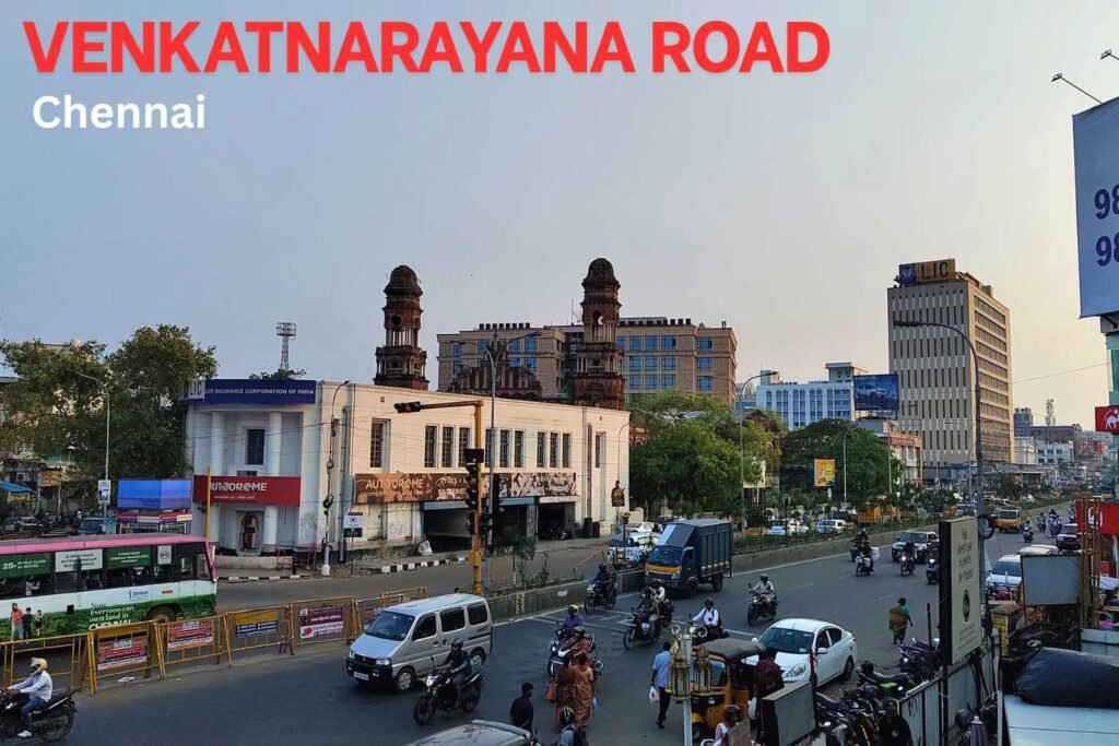 How to reach Venkatnarayana Road, Chennai Venkatnarayana Road
